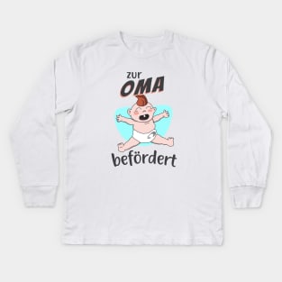 Großmutter Oma Geschenke Kids Long Sleeve T-Shirt